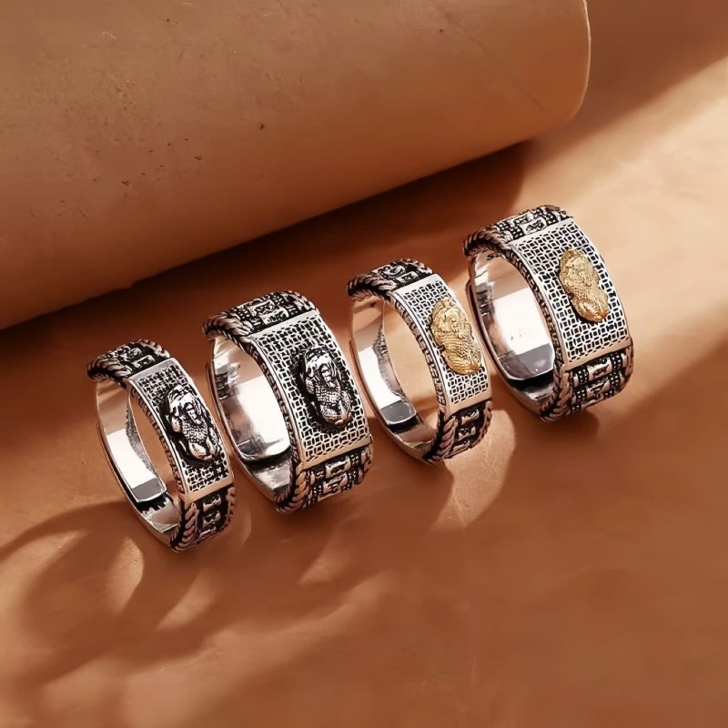 風水貔貅(ひきゅう)招財リング Feng Shui PiXiu Wealth Ring