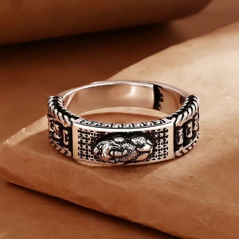 風水貔貅(ひきゅう)招財リング Feng Shui PiXiu Wealth Ring