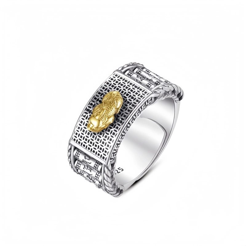 風水貔貅(ひきゅう)招財リング Feng Shui PiXiu Wealth Ring