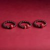 Anillo de Granate Pixiu Om Mani Padme Hum Garnet PiXiu Om Mani Padme Hum Ring