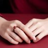 Anillo de Granate Pixiu Om Mani Padme Hum Garnet PiXiu Om Mani Padme Hum Ring