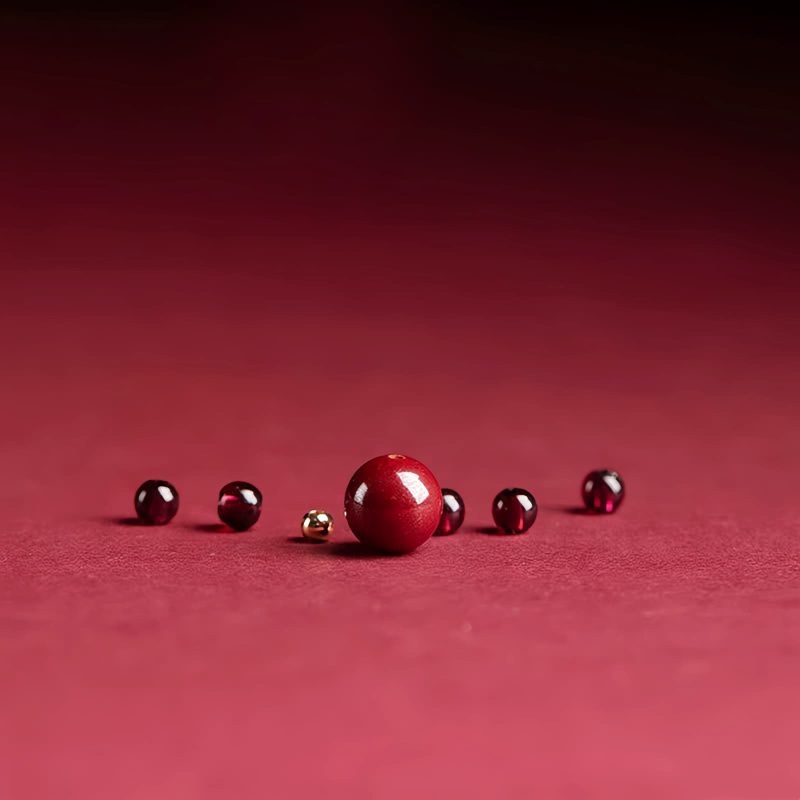 Anillo de Granate Pixiu Om Mani Padme Hum Garnet PiXiu Om Mani Padme Hum Ring