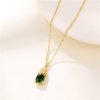Collar de la Fortuna Pixiu con Granate Natural Natural Garnet Pixiu Fortune Necklace