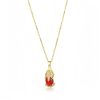 Collar de la Fortuna Pixiu con Granate Natural Natural Garnet Pixiu Fortune Necklace