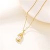 Collar de la Fortuna Pixiu con Granate Natural Natural Garnet Pixiu Fortune Necklace