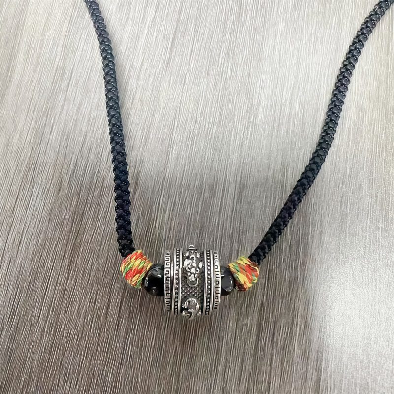 Collar de Cobre Tibetano Om Mani Padme Hum PiXiu Tibet Om Mani Padme Hum PiXiu Copper Necklace