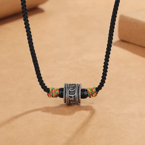 Collar de Cobre Tibetano Om Mani Padme Hum PiXiu Collar de Cobre Tibetano Om Mani Padme Hum PiXiu