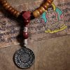 Pulseira Mala Tibetana 108 Contas de Osso de Iaque Dzi PiXiu Tibetan 108 Mala Yak Bone Dzi PiXiu Bracelet