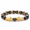 Tibetan Obsidian Om Mani Padme Hum Bracelet Tibetan Obsidian Om Mani Padme Hum Bracelet