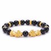 Tibetan Obsidian Om Mani Padme Hum Bracelet Tibetan Obsidian Om Mani Padme Hum Bracelet