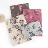 Chale Tibetano con Estampado de Rosas de Poliéster Tibetan Polyester Rose Print Shawl