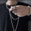 チベット産ターコイズ&レッドアゲート貔貅(ピィシュー)プロテクションリング Tibetan Turquoise Red Agate PiXiu Protection Ring