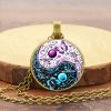 Gelang Keseimbangan Tembaga Yin Yang Yin Yang Copper Balance Pendant