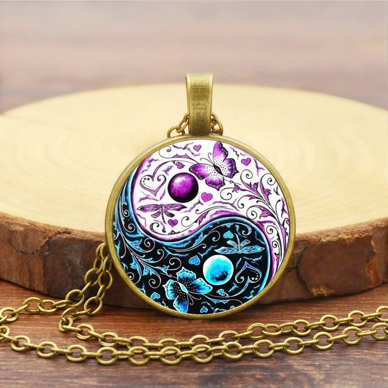 Gelang Keseimbangan Tembaga Yin Yang Yin Yang Copper Balance Pendant
