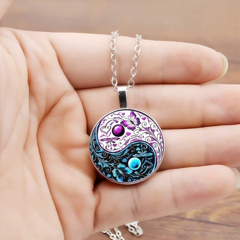 Gelang Keseimbangan Tembaga Yin Yang Yin Yang Copper Balance Pendant