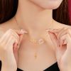 Colar Pingente Cobra de Calcedônia em Prata 925 Harmonia Rosa 925 Silver Chalcedony Snake Rose Harmony Necklace Pendant