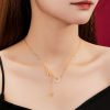 Colar Pingente Cobra de Calcedônia em Prata 925 Harmonia Rosa 925 Silver Chalcedony Snake Rose Harmony Necklace Pendant