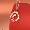 Collar de Carpa Koi Año del Dragón en Plata 925 925 Silver Year of the Dragon Koi Fish Necklace