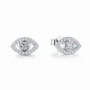 Brincos de Prata 925 com Olho Grego: Proteção e Estilo 925 Silver Evil Eye Amulet Protection Earrings
