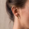Aretes de Ojo Turco de Plata 925 925 Silver Evil Eye Protection Earrings