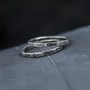 Anel de Prosperidade de Carpa em Prata 925 925 Silver Koi Fish Prosperity Ring