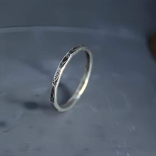 Anillo de Carpa Koi de Plata 925 para la Prosperidad Anillo de Carpa Koi de Plata 925 para la Prosperidad