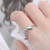خاتم نجاح سمكة الكوي من الفضة عيار 925 925 Silver Koi Fish Success Ring