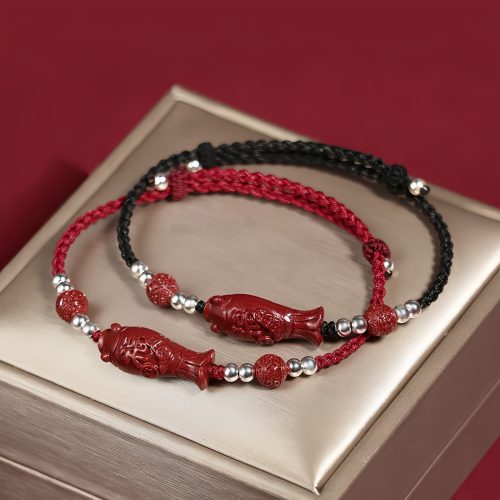 Pulsera de Carpa Koi de Plata 925 para la Riqueza y la Prosperidad Pulsera de Carpa Koi de Plata 925 para la Riqueza y la Prosperidad