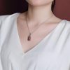 Conjunto de Colar e Anel Protetor em Prata 925 com PiXiu 925 Silver PiXiu Protection Necklace and Ring Set