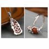 Conjunto de Colar e Anel Protetor em Prata 925 com PiXiu 925 Silver PiXiu Protection Necklace and Ring Set