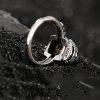 Anillo Ajustable de Pixiu con Moneda de Cobre en Plata 925 925 Silver PiXiu Wealth Adjustable Ring