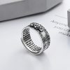 Anel de Prata 925 com PiXiu para Proteção de Riqueza 925 Silver PiXiu Wealth Protection Ring