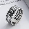 Anel de Prata 925 com PiXiu para Proteção de Riqueza 925 Silver PiXiu Wealth Protection Ring