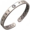 Brazalete de Equilibrio Yin Yang Bagua de Plata 999 999 Silver Bagua Yin Yang Balance Bracelet