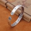 Brazalete de Equilibrio Yin Yang Bagua de Plata 999 999 Silver Bagua Yin Yang Balance Bracelet