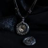 Collar con colgante Yin Yang de plata 999 999 Silver Yin Yang Harmony Necklace Pendant
