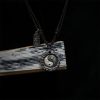 Collar con colgante Yin Yang de plata 999 999 Silver Yin Yang Harmony Necklace Pendant