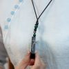 Collar con colgante de Yin Yang en plata 999 999 Silver Yin Yang Balance Pendant Necklace