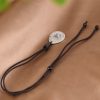 Collar con dije de gota de agua Yin Yang en plata 999 999 Silver Yin Yang Water Drop Pendant