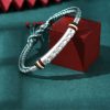 Pulsera de Fuerza Om Mani Padme Hum en Plata de Ley 999 999 Sterling Silver Om Mani Padme Hum Strength Bracelet