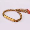 Pulsera de Fuerza Om Mani Padme Hum en Plata de Ley 999 999 Sterling Silver Om Mani Padme Hum Strength Bracelet