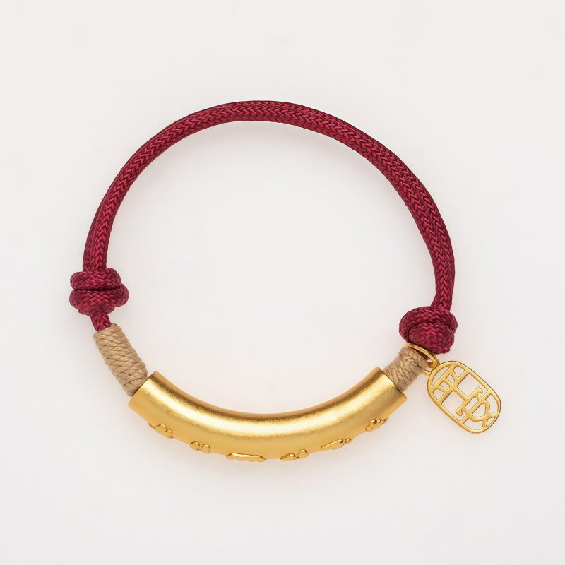 Pulsera de la Suerte Tibetana Om Mani Padme Hum en Plata de Ley 999 999 Sterling Silver Tibet Om Mani Padme Hum Luck Bracelet