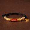 Pulsera de la Suerte Tibetana Om Mani Padme Hum en Plata de Ley 999 999 Sterling Silver Tibet Om Mani Padme Hum Luck Bracelet