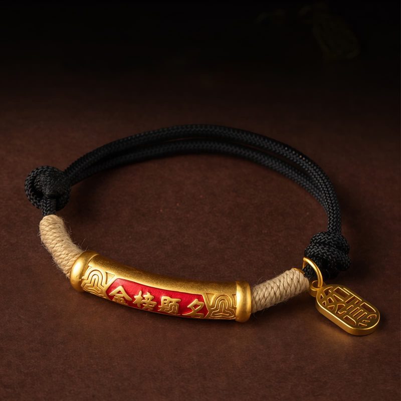Pulsera de la Suerte Tibetana Om Mani Padme Hum en Plata de Ley 999 999 Sterling Silver Tibet Om Mani Padme Hum Luck Bracelet