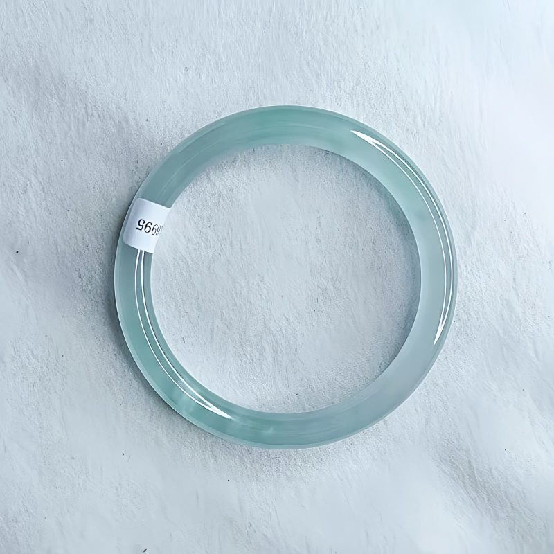 Pulsera de Equilibrio Emocional de Calcedonia Azul Blue Chalcedony Emotional Balance Bracelet