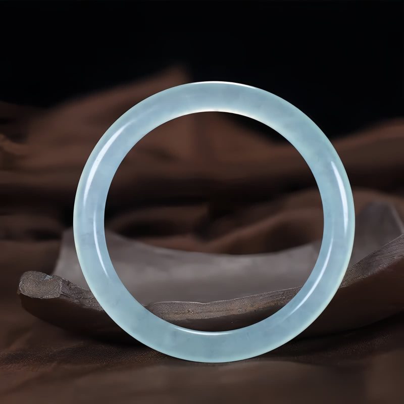 Pulsera de Equilibrio Emocional de Calcedonia Azul Blue Chalcedony Emotional Balance Bracelet