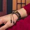Pulsera de Paz Pixiu de Ágata de Brunei Brunei Agarwood PiXiu Peace Bracelet