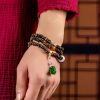 Pulsera de Paz Pixiu de Ágata de Brunei Brunei Agarwood PiXiu Peace Bracelet