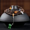 Pulsera de Paz Pixiu de Ágata de Brunei Brunei Agarwood PiXiu Peace Bracelet