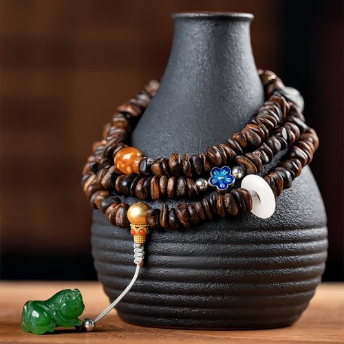 Pulsera de Paz Pixiu de Ágata de Brunei Pulsera de Paz Pixiu de Ágata de Brunei